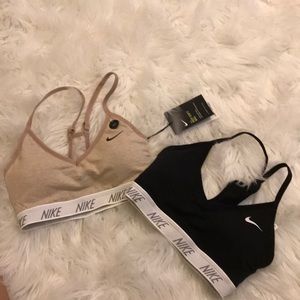 2 New Nike Indy Soft sports bra